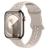 BHO适用苹果手表表带apple watch s10/ultra2/s9运动表带iwatch s8/7/6/5/4/se透气洞洞硅胶表带