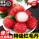 千果娘娘新鲜现摘特级红毛丹新鲜爆甜孕妇毛荔枝南方热带水果A级 散装3斤