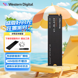 西部数据（WD）sn580/sn5000/sn770/sn7100 NVME协议 M.2 2280 PCle4.0台式机笔记本游戏 ssd固态存储硬盘 黑盘SN770 500G +散热片