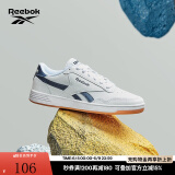 Reebok锐步官方夏男女TECHQUE T经典舒适复古运动休闲小白鞋板鞋 CN3196-藏青色 37.5