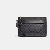 蔻驰（COACH）CARRYALLPOUCH男士手拿包F29508CQBK【品牌授权】送男友老公礼物