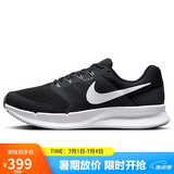 耐克NIKE跑步鞋男缓震透气RUN SWIFT 3运动鞋DR2695-002黑白44