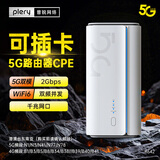 PLERY普锐R642 全网通5G CPE 千兆移动路由器 可插卡SIM上网5G/4G 无线wifi6 5GNR载波聚合【2025新品】 5G插卡版【港澳台东南亚，买前请确认频段】