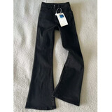 画枕眠（HUAZHENMIAN）黑色柳叶弯刀男士直筒高街修身显瘦长裤高街美式cleanfit微喇裤 黑色 L /建议120-135