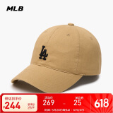 MLB帽子男女软顶棒球帽虞书欣明星同款运动鸭舌帽3ACP7701N-07BGS-F