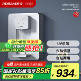 老板（Robam）管线机 家用净水器搭档 UV杀菌 6档调温台式壁挂 升级款净饮机加热饮水机GX05 （浅莲灰）以旧换新