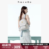 纽芝兰（NUCELLE）双肩包女2025新时尚背包大学生书包大容量包包飞马女包生日礼物女