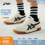 亚瑟士ASICS男鞋女鞋运动休闲鞋复古篮球鞋百搭板鞋 COURT MZ 米白色/黑色 37.5