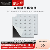 声博士（soundbox）隔音毡隔音板卧室墙体隔音棉墙面家用环保阻尼片吸音隔音装修材料 F100（双面可粘）
