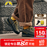LA SPORTIVA TX2 城市户外休闲鞋轻量徒步鞋登山鞋攀岩接近鞋男女款 碳灰/黄 牛皮版（建议拍大1码） 41