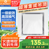 金羚（JINLING）排气扇换气扇厨房卫生间集成吊顶大功率排风 BPT10-23-2G