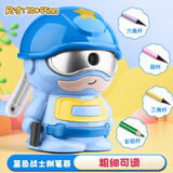 少年伴卷笔刀削笔机削笔刀防卡铅手动可粗细转笔铅笔开学必备小初中幼儿园学生文具男女生日蓝色战士8633