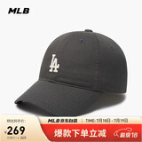 MLB帽子男女软顶棒球帽虞书欣明星同款运动鸭舌帽3ACP7701N-07CGS-F
