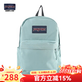 JANSPORT杰斯伯书包轻便双肩包男女旅行包简约背包电脑包学生校园 4QUELA8 青云-隔层+侧袋-25年