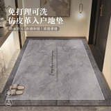 意尚（YISHANG）入户门地垫家用进门脚垫简约耐脏大门口垫子客厅玄关地毯轻奢门垫