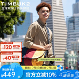 TIMBUK2拼色邮差包经典信使包斜挎包通勤包单肩挎包运动骑行背包送男友礼 黄色/红色环保款 M