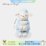 LIV HEART日本羊公仔玩偶睡觉抱枕陪睡娃娃毛绒玩具抱枕生日礼物 睡衣美子蓝（薰衣草香) 单只L号（尺寸见详情）