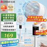 志高（CHIGO）【国家补贴】空气循环扇电风扇家用落地冰岛智能语音遥控3D自动摇头负离子净化节能轻音大风力台地