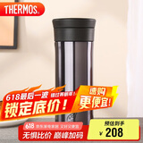 膳魔师（THERMOS）保冷保温杯470ml高真空不锈钢户外运动旅行带茶漏水杯CMK-501 BKP