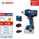 博世（BOSCH）GDS 18V-400 无刷锂电冲击扳手 充电式电动扳手风炮 5.0Ah电池*1