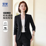 罗蒙新款女士小西装外套职业西服套装商务通勤休闲韩版西服高级感 S