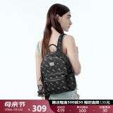 纽芝兰（NUCELLE）双肩包女2025新时尚背包大学生书包大容量包包飞马女包生日礼物女