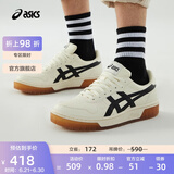 亚瑟士ASICS男鞋女鞋运动休闲鞋复古篮球鞋百搭板鞋 COURT MZ 米白色/黑色 40.5
