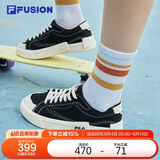 FILA FUSION斐乐潮牌POP帆布鞋女鞋2025春夏运动鞋休闲板鞋