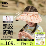 蕉下儿童防晒帽遮阳帽太阳帽子男女童空顶帽BM500贝壳帽狐狸乐园