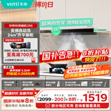 华帝（VATTI）【国家补贴20%】超薄平嵌欧式变频24风量大吸力自清洁脱排抽油烟机家电齐平橱柜以旧换新i11256