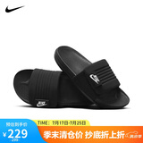 耐克NIKE休闲鞋男一字拖OFFCOURT ADJUST拖鞋外穿DQ9624-001黑41