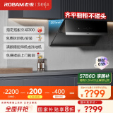 老板（Robam）抽油烟机家用侧吸式变频智控23大吸力 以旧换新家电国家补贴20% 一级能效脱排吸油烟机28D02S