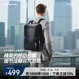 博牌双肩包头层牛皮商务背包15吋上班电脑包旅行书包节日礼物送老公