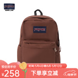 JANSPORT杰斯伯双肩包男旅行背书包电脑包女休闲学生校园情侣 4QUEGM4黑巧-隔层+侧袋