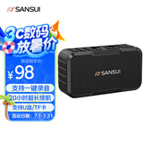 山水音响M37蓝牙音箱多媒体便携式户外音响小型迷你小音箱低音炮插卡收音机音乐播放器 黑色