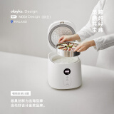 olayks立时 微压电饭煲小型3升2-6人0氟内胆24小时智能预约多功能家用电饭锅带蒸笼
