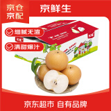 京鲜生 羊脂秋月梨 正宗莱阳 净重10斤15-20粒 单果250g+ 水果礼盒