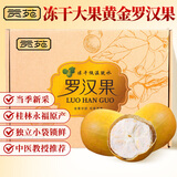 贡苑冻干黄金罗汉果220g（优选大果12个）独立包装广西特产年货礼品