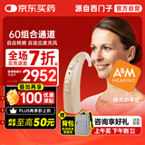 西门子A&M源自西门子极重度耳背式助听器60组合通道超大功率XTM XP P12