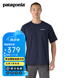 巴塔哥尼亚（Patagonia）男女情侣通勤短袖夏季P-6 Logo混纺棉休闲潮流户外透气T恤 38504 NENA L