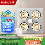 飞雕（FEIDIAO）灯暖浴霸取暖LED照明换气浴室取暖器一体卫生间普通吊顶铁塑箱体