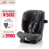 宝得适（BRITAX）儿童安全座椅9个月-12岁isofix接口 百变骑士pro极致灰