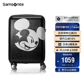 新秀丽（Samsonite）行李箱20英寸拉杆箱迪士尼米奇旅行箱包AF9黑色登机密码箱