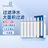 Aroma Sense花洒喷头滤芯PRM微织物韩国进口适用于PR-9000ACF 6支*1盒