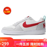 耐克NIKE男休闲鞋板鞋COURT BOROUGH新年红运动鞋HF0734-161帆白43