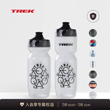 崔克（TREK） Voda系列密封防漏轻巧时尚安全环保耐磨自行车骑行水壶 白色/TREK黑色 26oz (769ml)