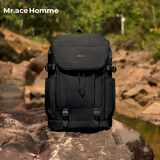 Mr.ace Homme户外双肩包女轻便大容量徒步背包大学生运动旅行书包男加大款