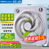 荣事达（Royalstar）电风扇/轻音台式转页扇/办公卧室宿舍/节能便携/鸿运扇/五叶电扇 KYT-256
