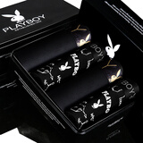 花花公子男士内裤男冰丝学生平角裤宽松潮流透气大码短裤四角裤男友送礼 【植物抗菌】人生方程式303礼盒4条装 4条 XL 【建议体重110-130斤】