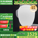 科勒（KOHLER） 智能马桶盖家用智能坐便盖板马桶座圈清舒宝洁身器冲洗暖风盖板 速热全功能款K-18649T极速达